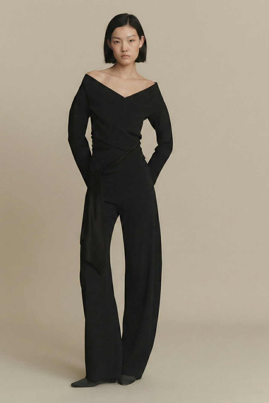 YEW high-waisted pants